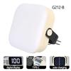 Solar Camping Lights 12 Modes Type C Rechargeable Lamp Outdoor Hanging Light Portable Fill Lantern Work Maintenance Lighting