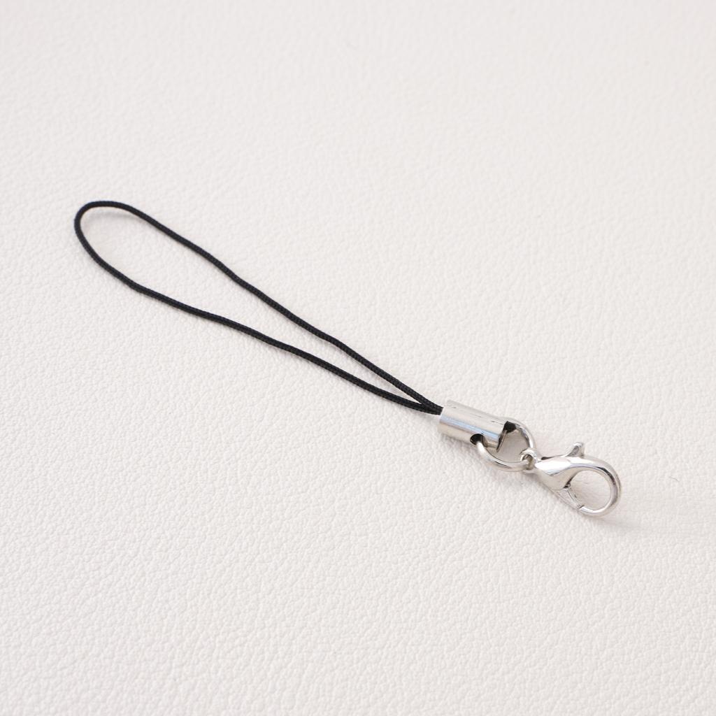 10Pcs/pack Polyester Phone Strap Lobster Clasp Phone Strap Doll String Keychain Phone Lanyard