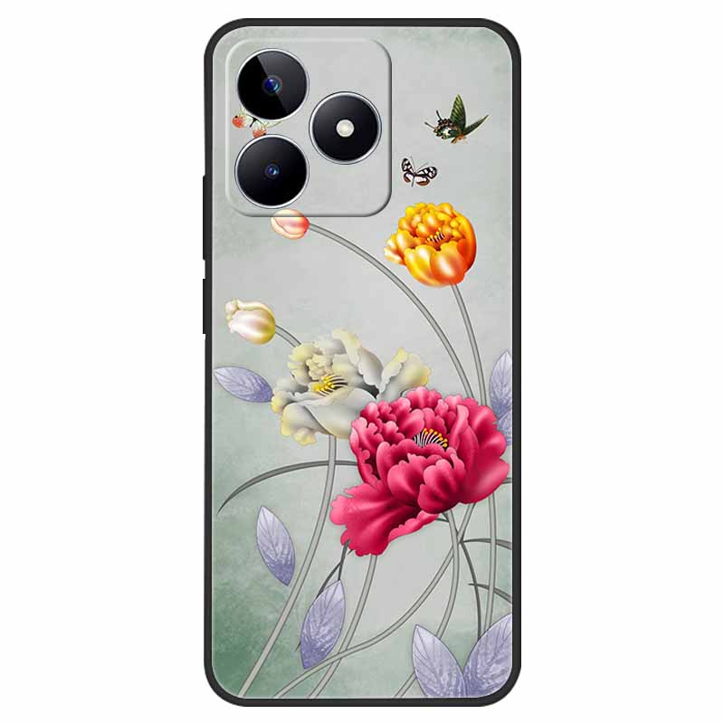 For Realme C53 Case Shockproof Soft silicone TPU Back Cover For OPPO Realme C53 4G Phone Cases Cartoon RealmeC53 C 53 2023