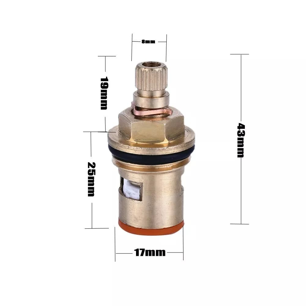 Easy To Install Lever Taps Handle Knob and Turn Tap Valves Replacement Kit