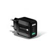 Chargeur Rapide Multi-Ports GaN 65W PD33W QC3.0, Norme Européenne 9V/12V
