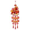 2026 Horse Year Fortune Character Pendant Hanging Tassels Traditional Fu Character Decorative Felt Flocking