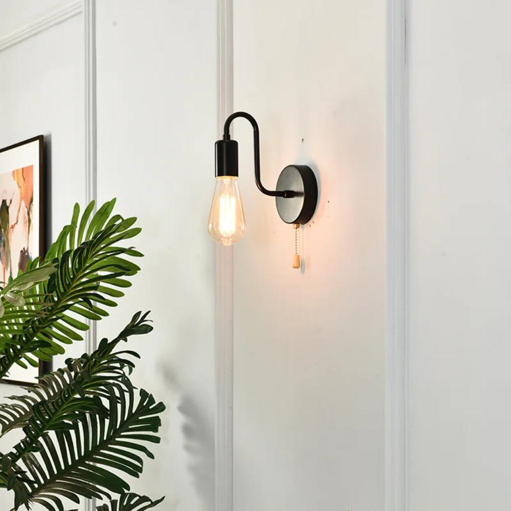 New Elegant, Modern, Stylish Iron Art Indoor Wall Light for Bedroom and Living Room Decor, Chic Sconces for Corridors and Stairs