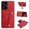 PU Leather Wallet Phone Case for Xiaomi 11T Pro,11T Multiple Card Slots Dual Metal Button Closure Shockproof Full‑Body Protective Cover
