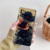 Case For Samsung A15 A13 A35 A55 A51 A71 A41 A31 A21S A03S A05 A17 A23 A25 A33 A53 A73 5G A07 4G Cover Ink Wash Painting Flower