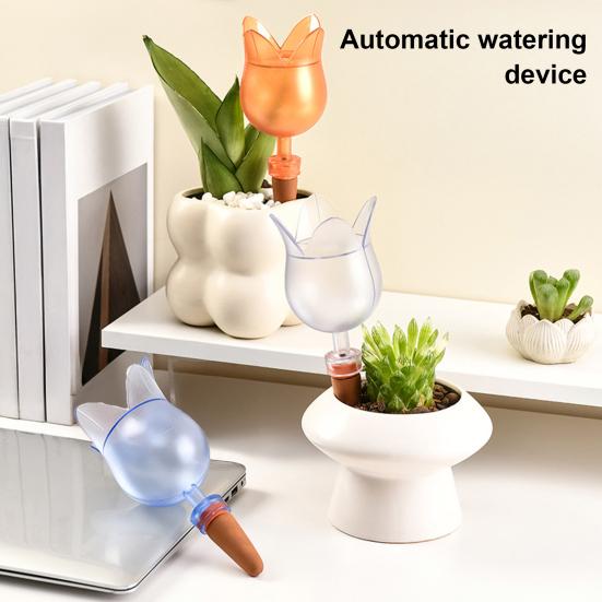 Vanndrypper Tulipanblomstdesign Selvvanningsspyd Automatisk dryppvanningssystem Vanningsenhet Hjemmehage Vanningsverktøy