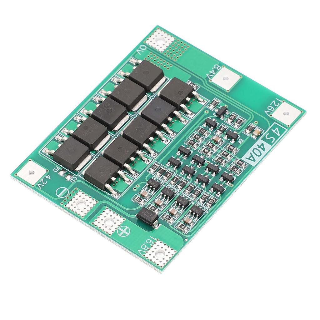 4 String Li ion Protection Board 40A DC 16.8V Lithium Battery Protection Module Enhance Version