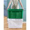 Heavy-Duty Plastic Turnover Basket