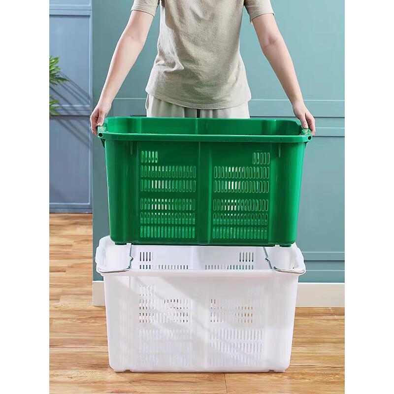 Heavy-Duty Plastic Turnover Basket