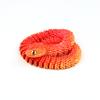 Snake Sculpture Articulated Snake Decor Articulated Snake Figurine with Movable Joints 3d Printed Model for Home for Bookshelf