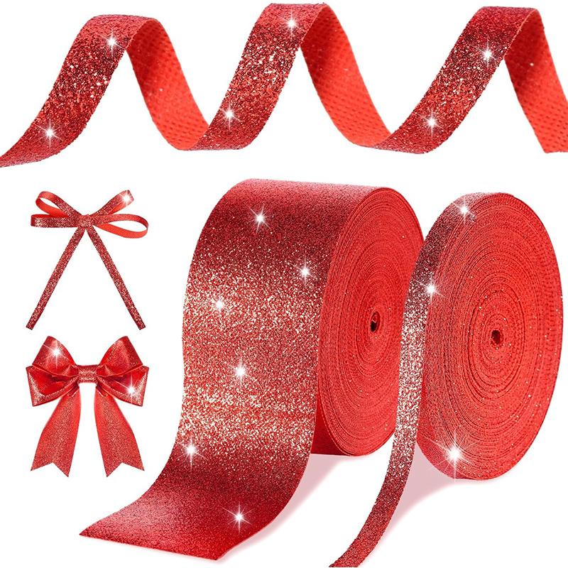 

5 Yards Christmas Velvet Ribbon New Year Red Festival Ribbon Bows Gift Box Packaging Ribbon Festival Scene 10/15/20/25/38mm 25mm красный