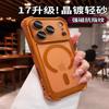 Applicable To iPhone17PRO Mobile Phone Case, High-quality Matte Four-corner Magnetic Airbag, All-inclusive Anti-drop Apple 16/15
