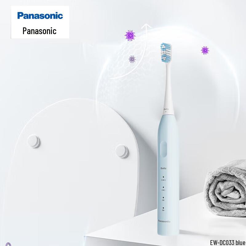 

Panasonic EW-DC033 Sonic Electric Toothbrush, Blue
