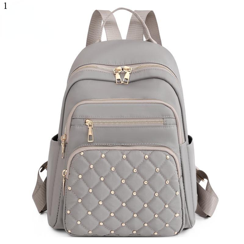 

1Pc Fashion Bagpack Women High Quality Nylon Backpacks Female Big Travel Back Pack Large School Bags for Teenage Girls Shoulder Bag