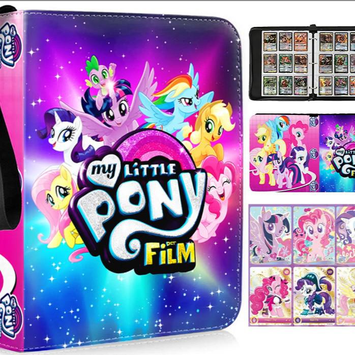 My Little Pony Zippered Trading Card Binder - Four and Nine-Pocket Album