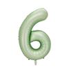 40-inch Olive Green Number Balloons for Forest Theme Birthday Party Decoration