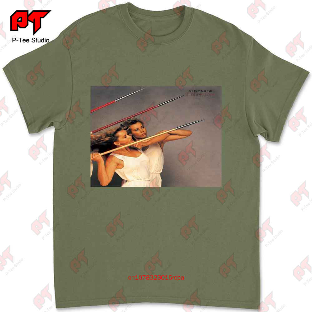 

Roxy Music T Shirt Flesh And Blood Vinyl Cd Cover Small Medium Large Xl D63Y 4XL