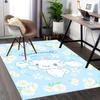 Cinnamoroll Anime Cartoon Design Chair Mat Non-Slip Carpet for Office Home Decoration Living Room Bedroom Game Room Dormitory.E051