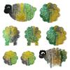 1 Set Animal Sheep Coaster with Storage Rack UV Crystal Epoxy Mold Cup Mat Pad Resin Silicone Mould DIY Crafts Mold