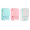 Handsfree Mini Waist Clip Fan 2000mAh Quiet Air Cooler Rechargeable Blue