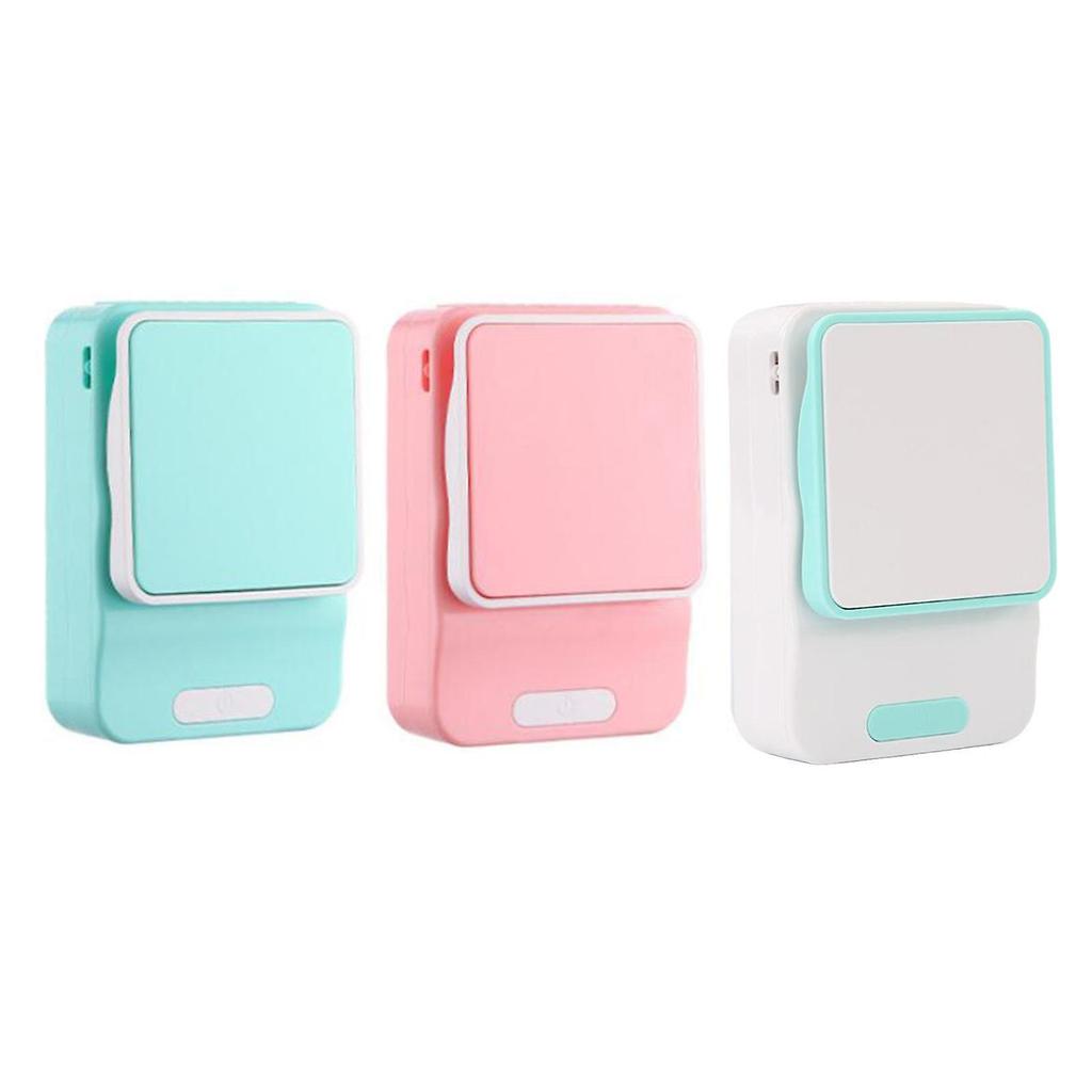 Handsfree Mini Waist Clip Fan 2000mAh Quiet Air Cooler Rechargeable Blue