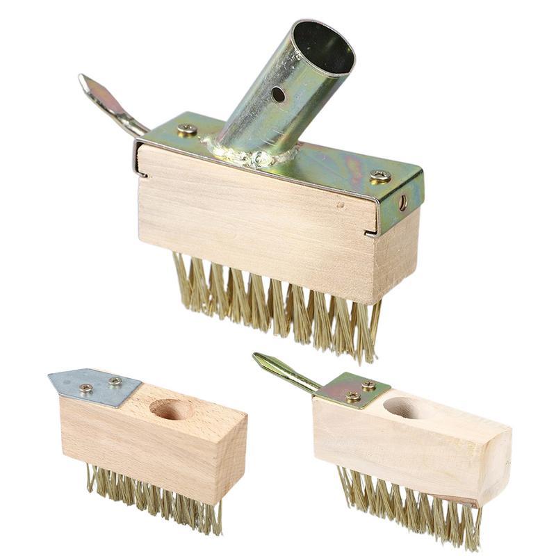 Terrassenfugenreiniger Einfahrtsmoosentferner Unkrautentfernung Drahtbürste Manuelles Fugenreinigungswerkzeug Fugenentferner Multifunktional 45