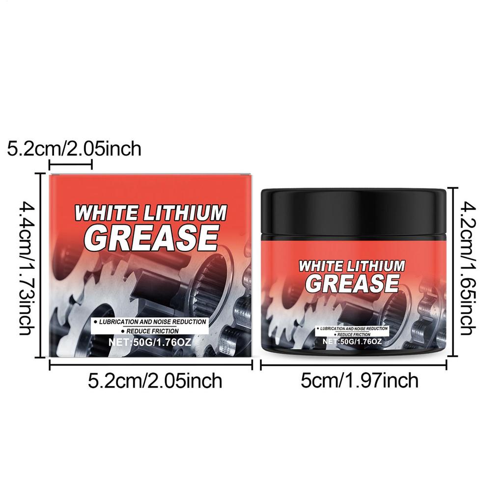 Bearing Grease Maintenance Protection Lubricant 50g Car Door Grease Lubricant For Bike Motorcycle Wheel Industrial Chain Trailer