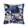 Celines Dions Paris 2026 Pillow Cover  Morden Pillow Case For Couch Sofa Bedroom Graphic Cushion Cover Gift