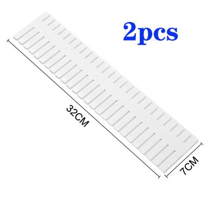 

2PCS Grid Drawer Adjustable Separator Divider Cabinet Household Socks Underwear Organize Necessities Storage Organizer Tools