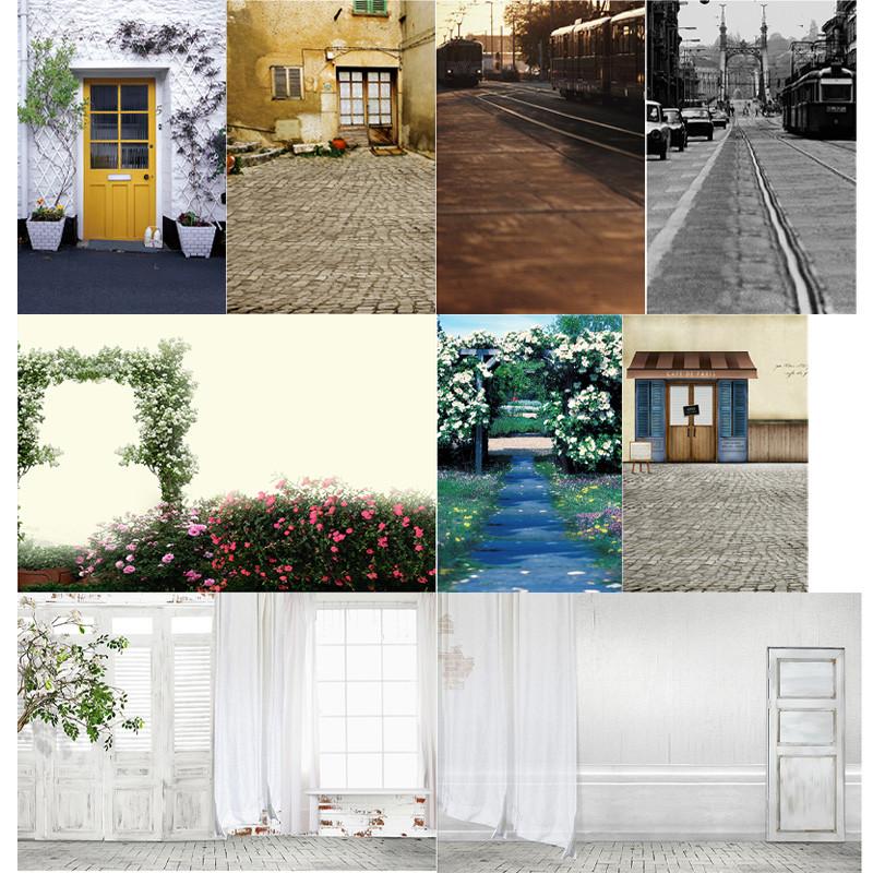 Photography Background Modern Interior Room French Windows Curtain Wedding Adult Portrait Decor Backdrop Photo Studio