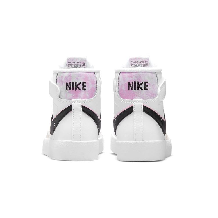 Nike Blazer Mid 77 SE PS Double Swoosh - White Arctic Punch Kids Sneakers Black DD1848-101