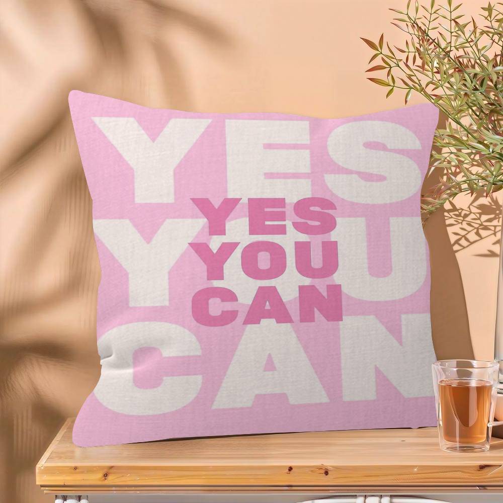 Pink Cherry Balloon Puppy Maple Design Cushion Cover Happy Autumn Harvest decor Holiday Decorati Pillow Cover