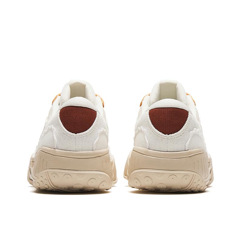 Anta Comfortable Versatile Low-Top Sneakers Women Sneakers White Brown 922418072-3