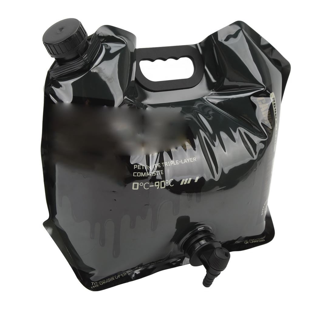 Faltbarer Wasserbehälterbeutel Große Kapazität Tragbar Wiederverwendbar Faltbarer Wasserkrug für Reisen Camping 8L