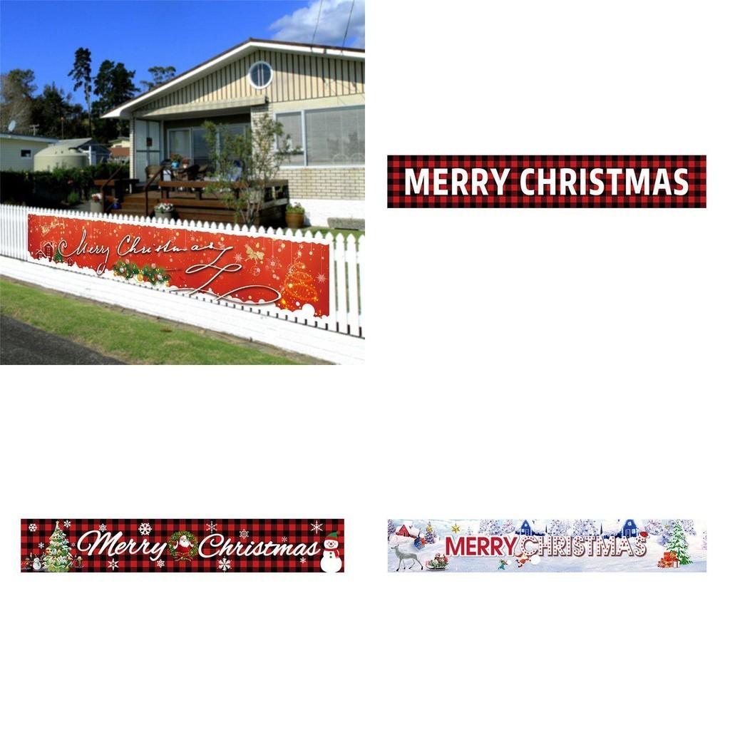 Premium Christmas Flags And Banners Perfect For Home And Business Decoration