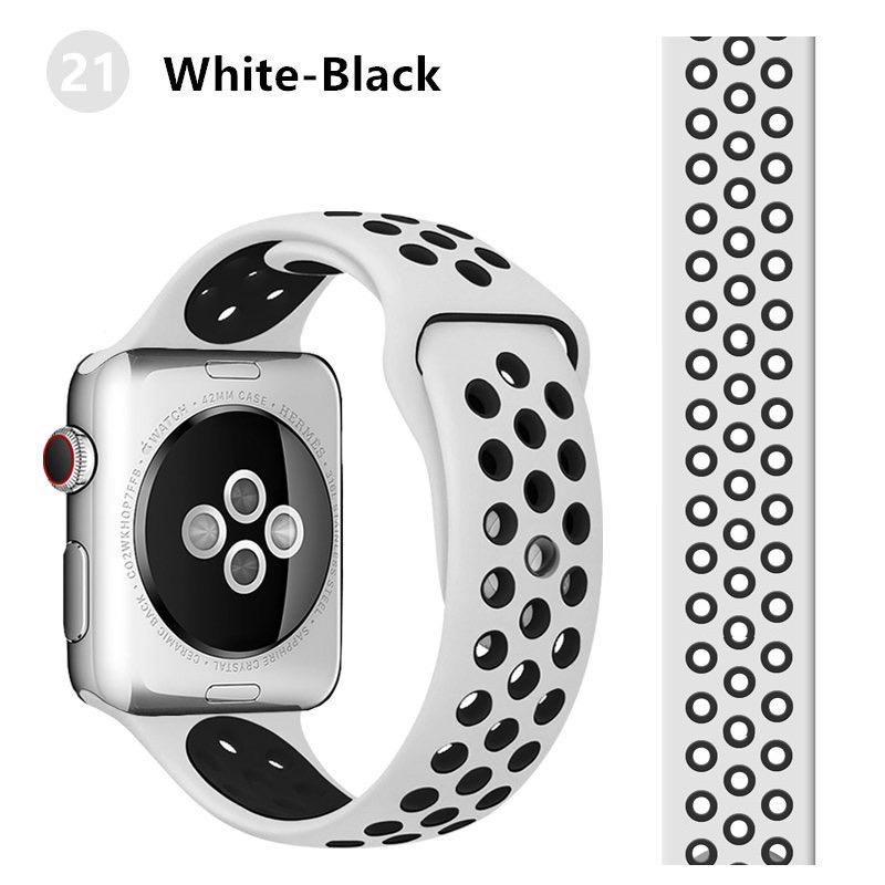 

Силиконовый ремешок для IWatch 9, 8, 7, 6, 5 SE 3 Ultra 2, спортивный ремешок с цветными частицами для Apple Watch, ремешок 49/45/44/42/41/40/38 мм Ultra 49mm&M/L