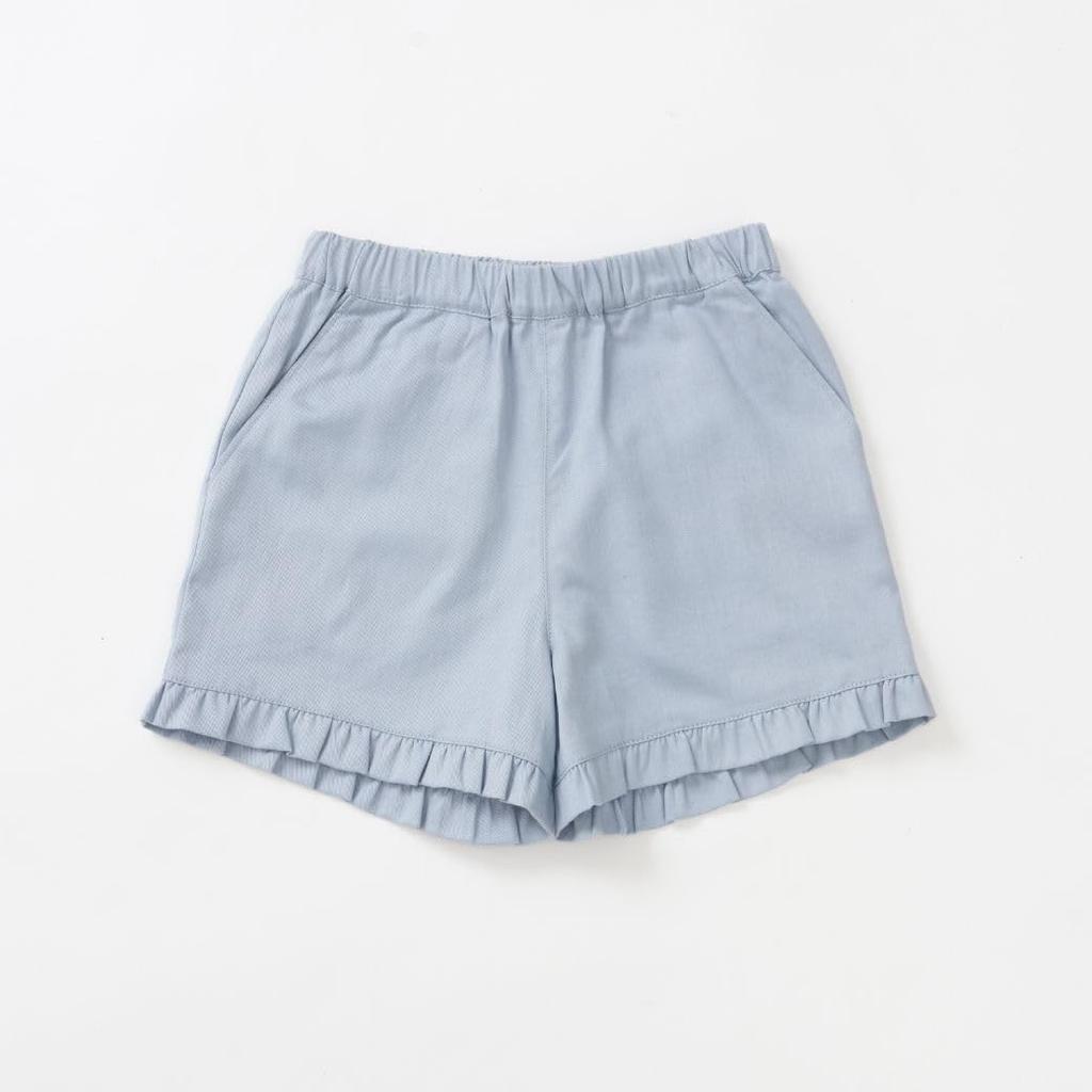 RE Re clothing for for for going frilled short pants [UT MI] [Ut Mi] Children's girls, cotton, school, out, (JP, height, 100, sax)