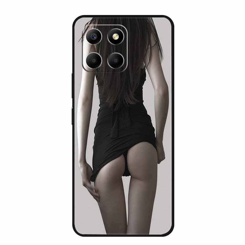 Soft Silicone Covers For Honor X8 5G Case x8 X8A 4G Wolf Lion TPU Back Covers For Huawei Honor X8 Phone Cases HonorX8A Coque Bag