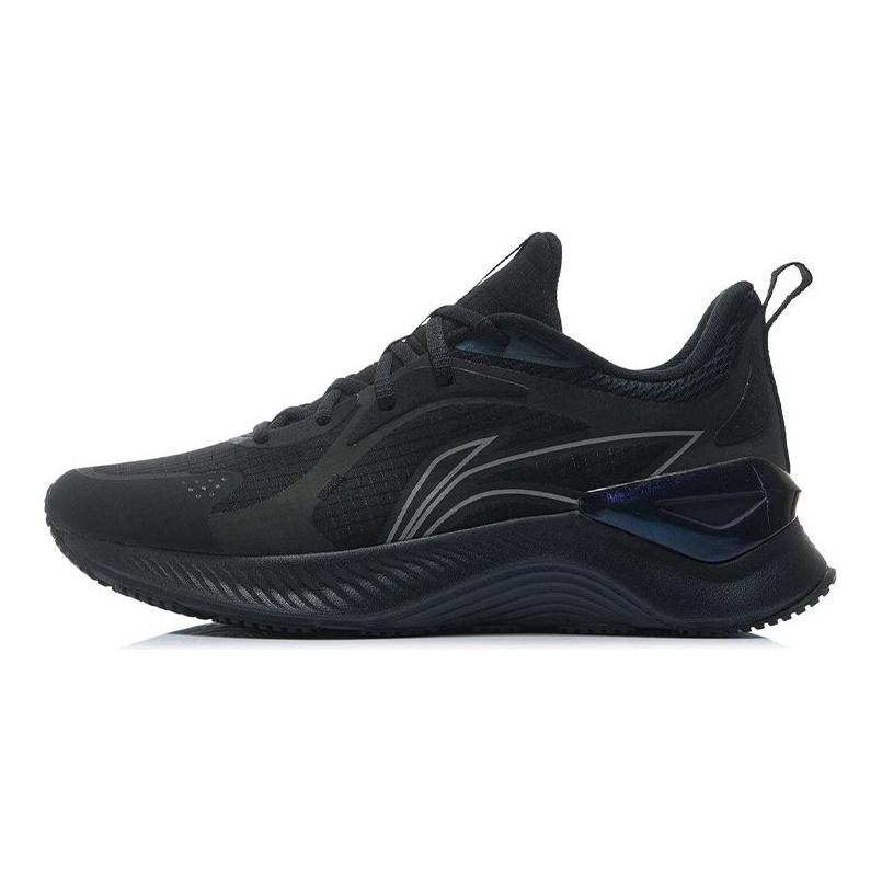 Li Ning Yue Ying Element Fabric Synthetic Leather Sports Comfortable Shock Absorption Non-Slip Wear-Resistant Low-Top Running Shoes ARHR223-5