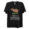Capybara TShirt Funny Im Really a Capybara Tee Unisex Animal Lover Gift Top
