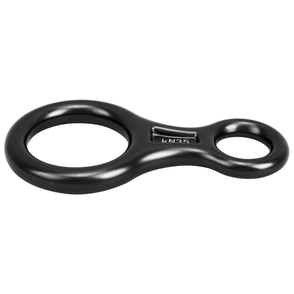 Arrampicata 35KN 8 Discensore Attrezzatura per Discesa in Corda Doppia Piastra di Collegamento in Lega per Rappelling