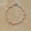 KIETIMOOR Orange Pearl Bracelet (silver925) Orange Pearl Silver Bracelet