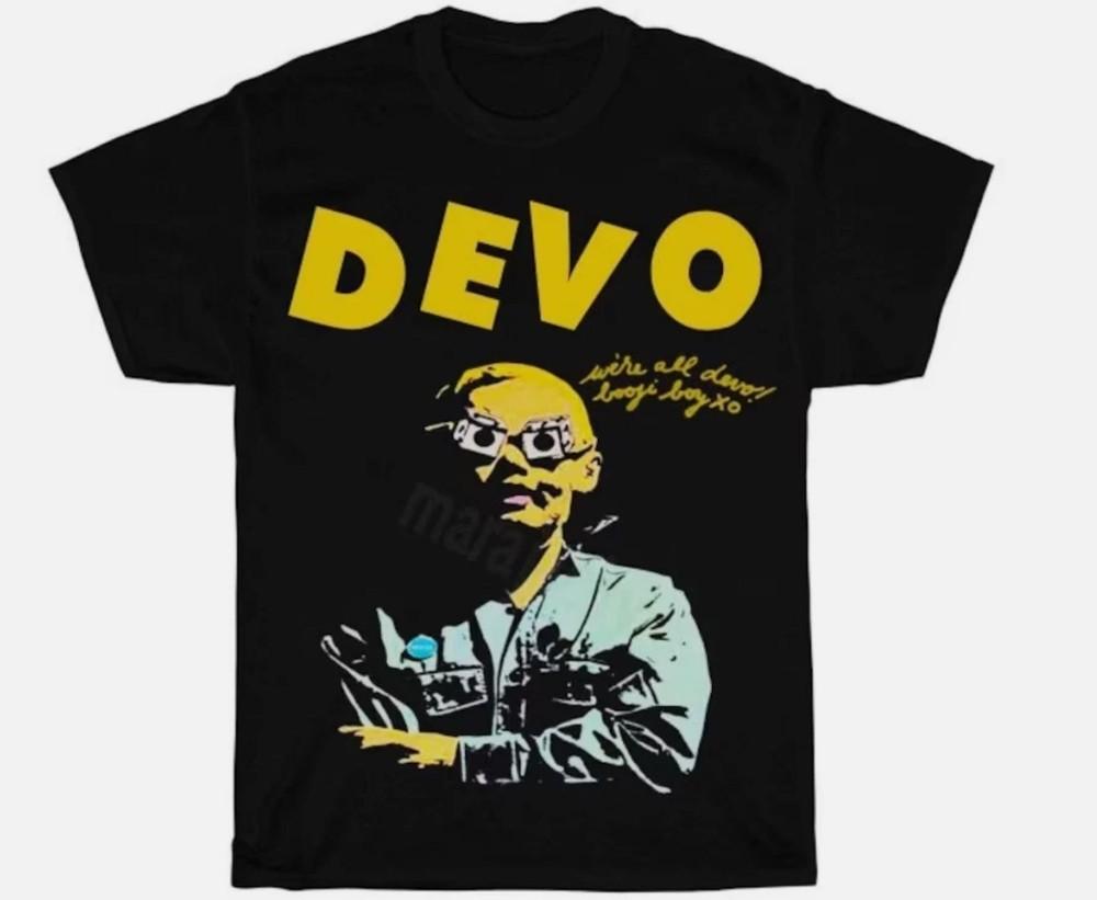 

VTG Devo Band Concert Tee Shirt Men and Women All Size S To 5XL Unisex T-Shirt S разноцветный