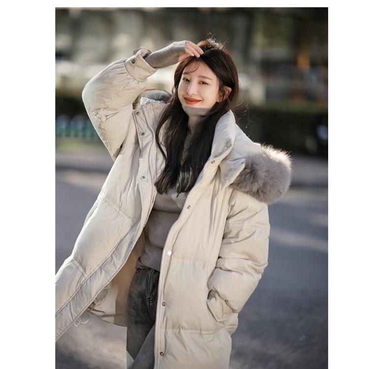 Cappotto in cotone alla moda in stile coreano di grandi dimensioni con abiti larghi