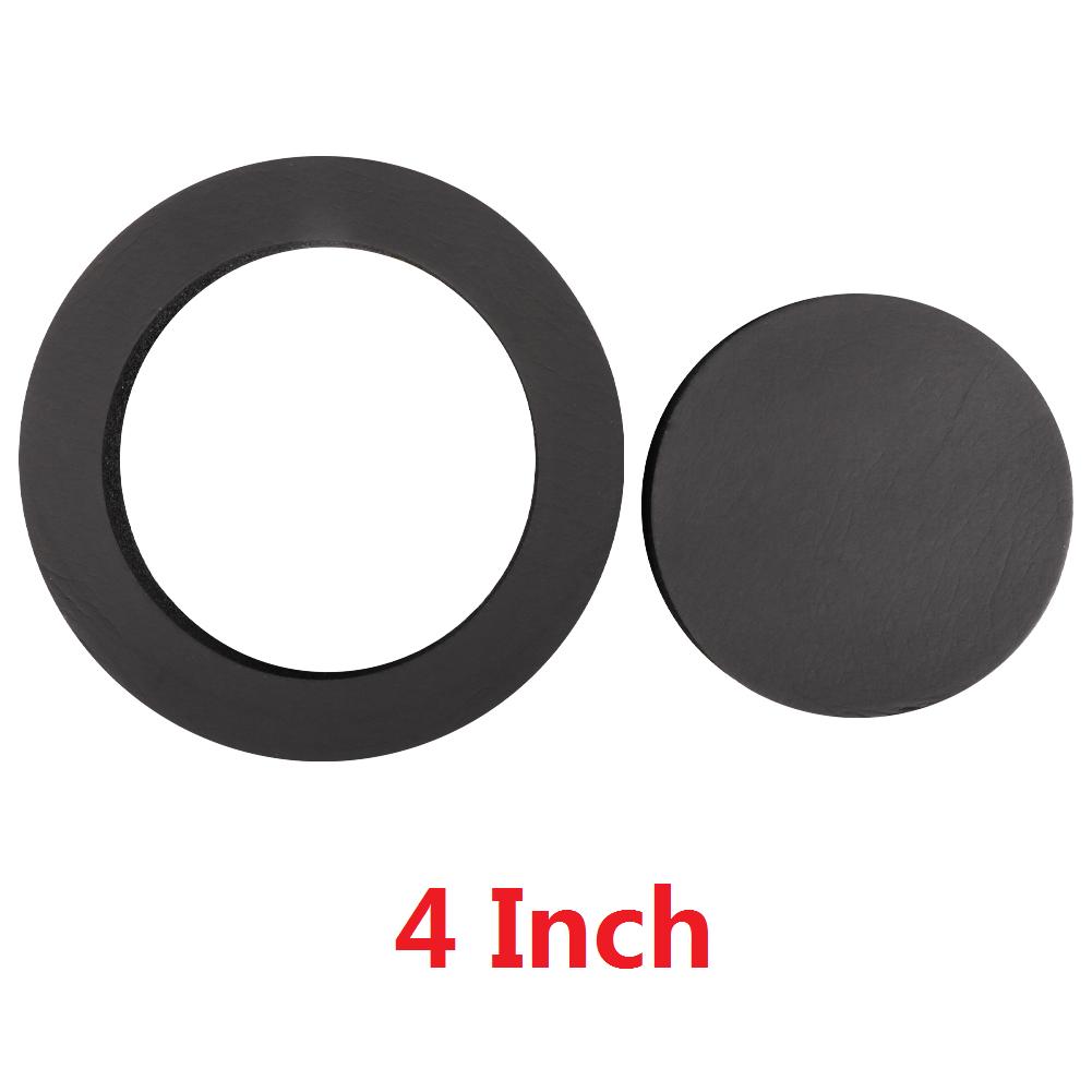 4/5/6.5 Inch Universal Car Speaker Ring Bass Door Trim Sound Insulation Cotton Audio Speaker Sound Self Adhesive Insulation Ring