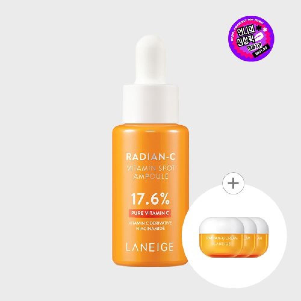 

Laneige Radiant C Vitamin Spot Ampoule 10g+ [Radiant Sea Cream Original Dosage Free] NONE