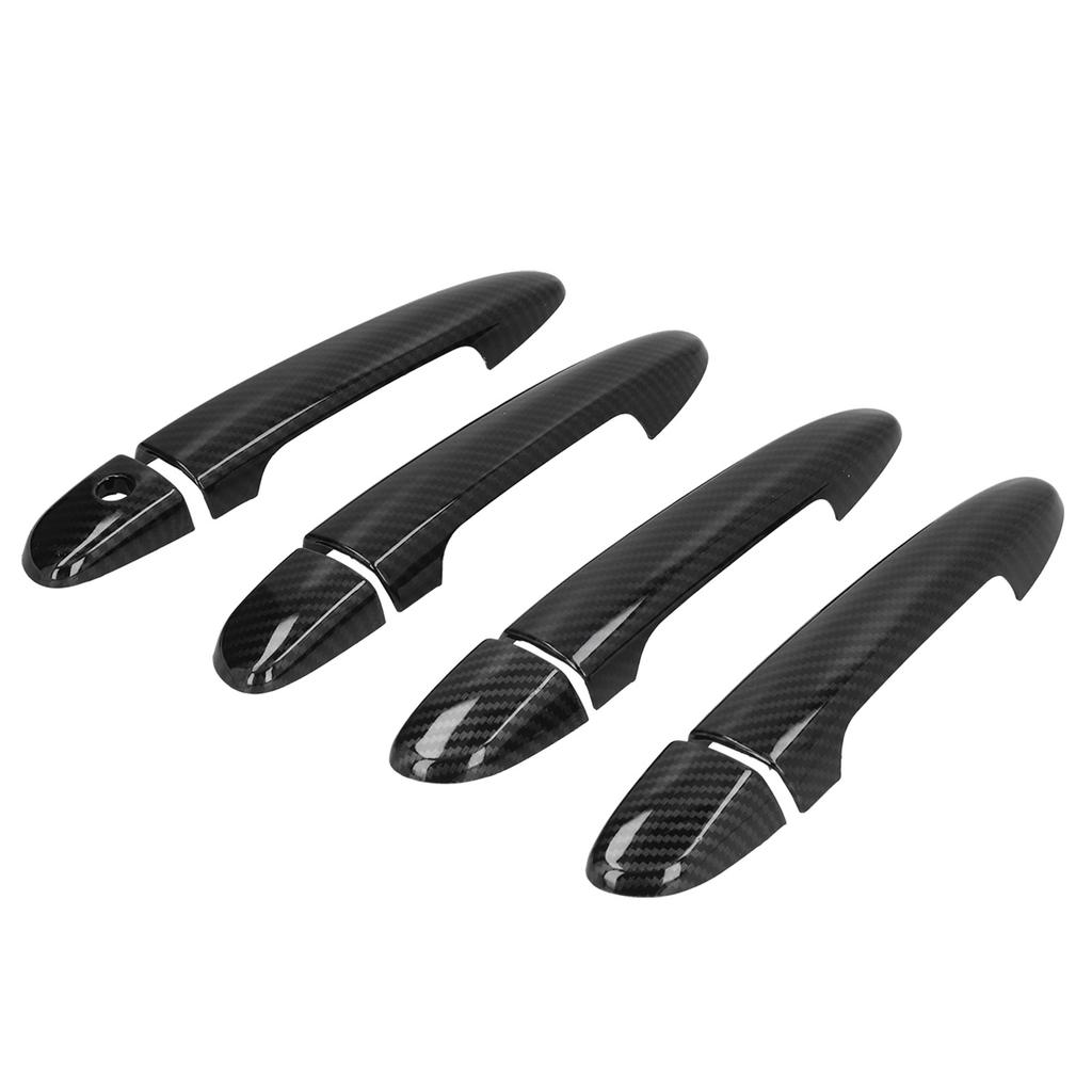 8pcs Car Door Handle Trim Carbon Fiber Style Replacement for Mazda CX3 20162020