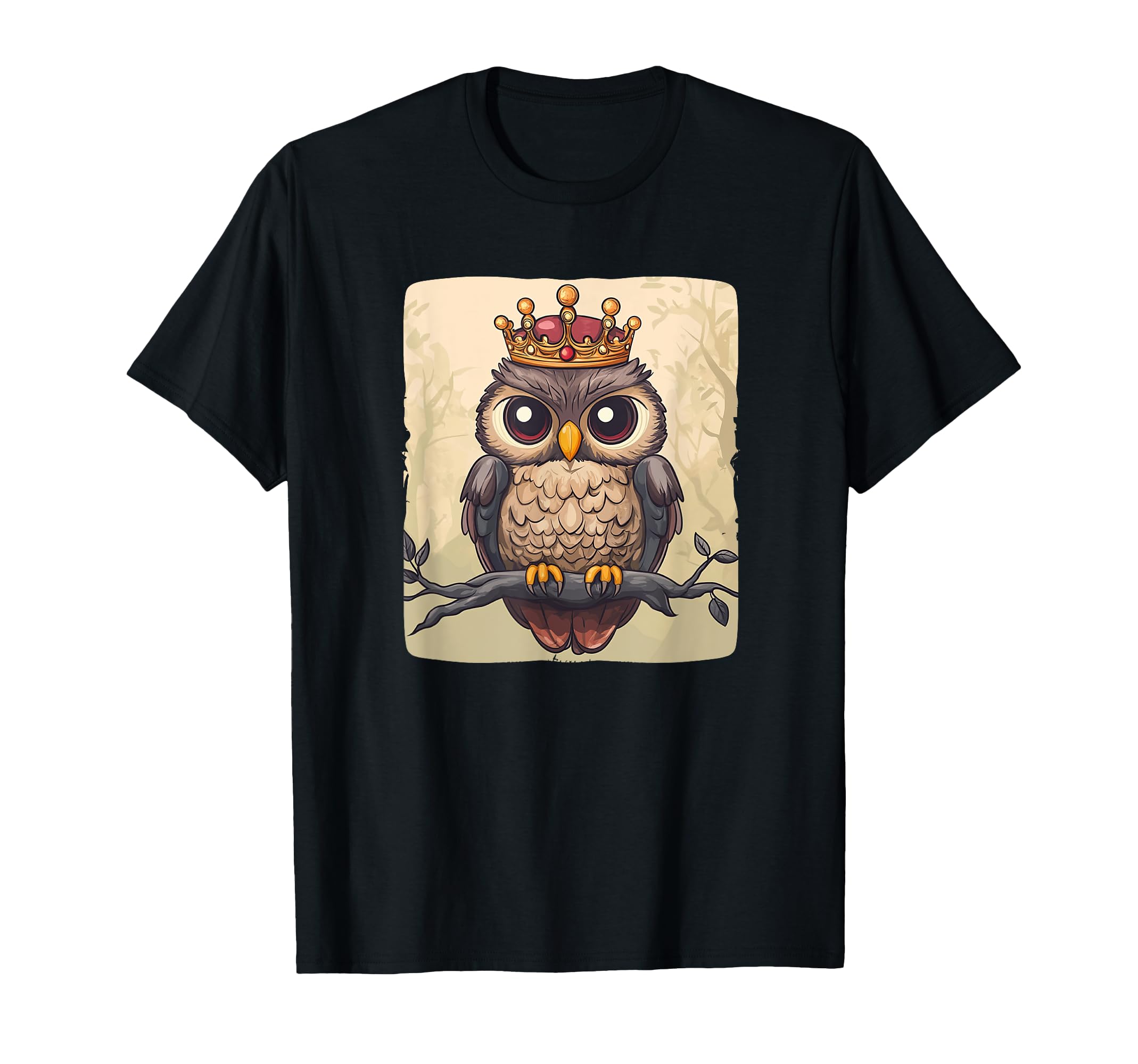 

Awesome clown owl For boys and costume. girls. T-shirt чорний