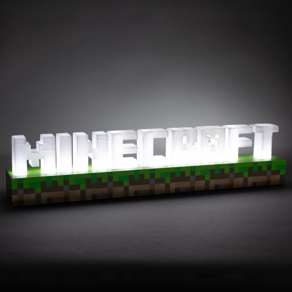 Minecraft Logo Lamp Light, 41.2cm Wide, Product Number 5476 [Parallel Import]