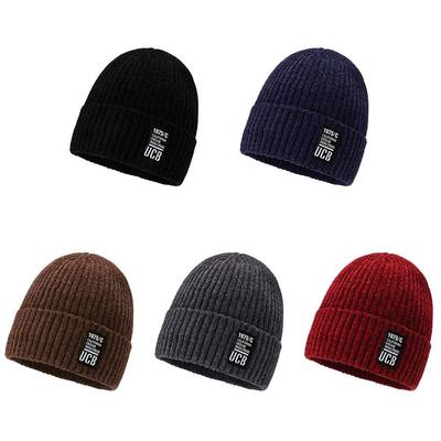 Women Man Ski Autumn Winter Plus Cashmere Thicken Winter Beanies Knitted Hats Skullcaps Hip Hop Hat